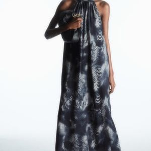 COS Maxi Halter Flowing Dress. Size 2.  NWT